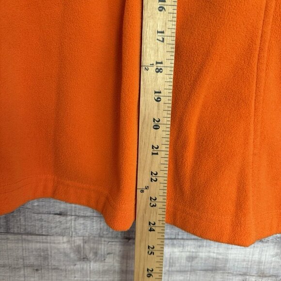 Columbia Clemson Tigers Orange Full Zip Fleece Women’s Medium - Picture 9 of 10